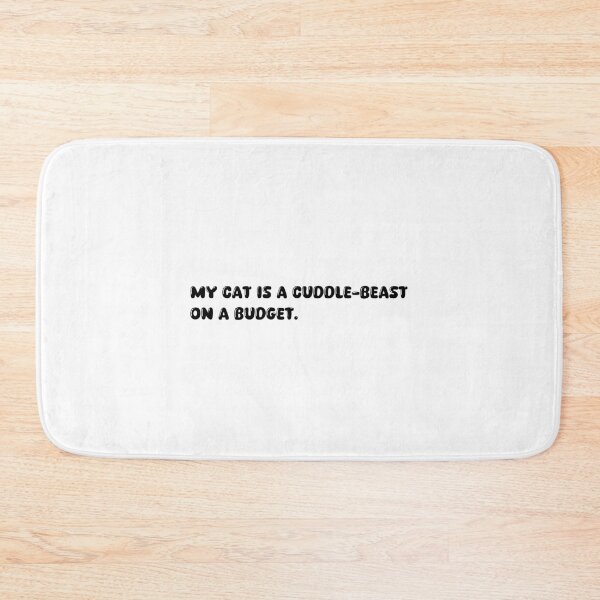 Item preview, My cat is a cuddle-beast on a budget. designed and sold by onicaras.