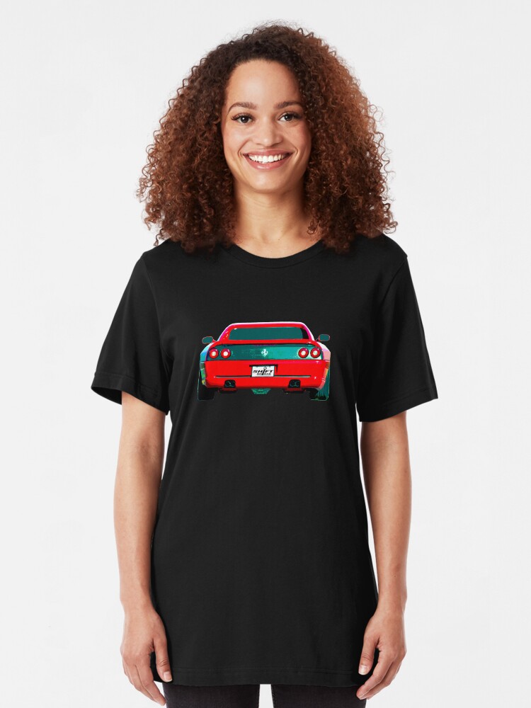 Alternate view of Shift Shirts Crafted by Wind – F355 Inspired Slim Fit T-Shirt