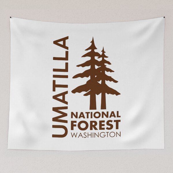 Item preview, Umatilla National Forest Washington Pines designed and sold by bivenart.
