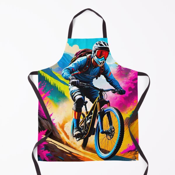 Item preview, Trailblazing Champion: MTB Racer designed and sold by GrizzlyCollective.