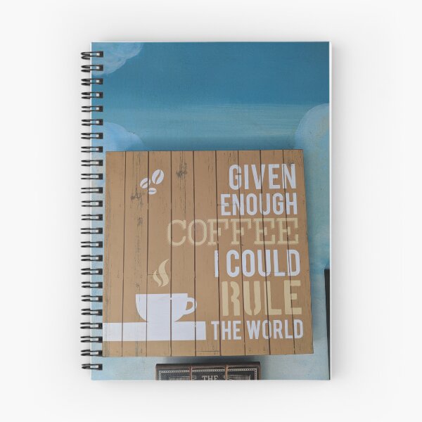 Item preview, Given enough coffee I could rule the world designed and sold by Nabthat.