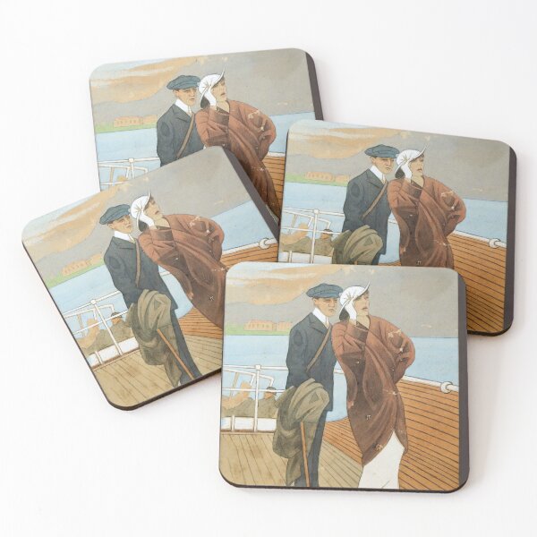 Item preview, Art Deco man and Woman - Marcello Dudovich designed and sold by Vintage Designs +.