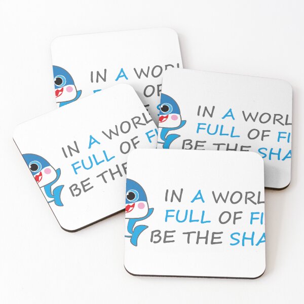 Item preview, Be the (baby) shark in a world full of fish  designed and sold by melissamaduka.