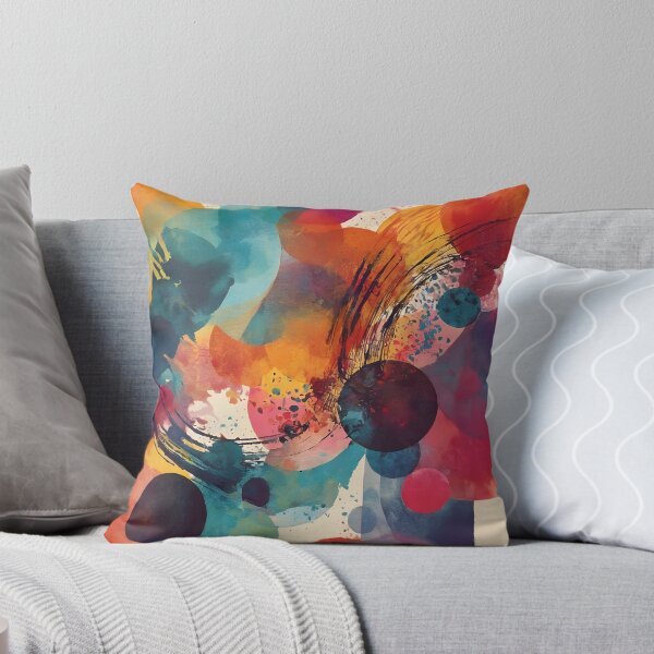 Item preview, amazing abstract _ modern paint abstract colorful background designed and sold by FloralStore.