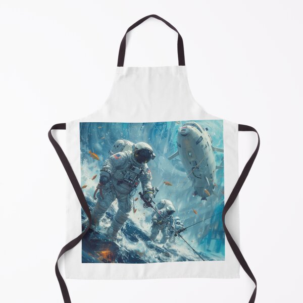 Item preview, Astronauts on Underwater Expedition designed and sold by palmyst.