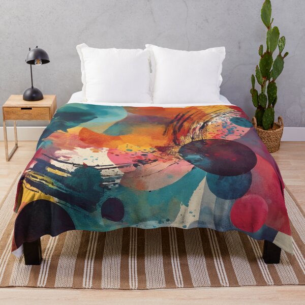 Item preview, amazing abstract _ modern paint abstract colorful background designed and sold by FloralStore.