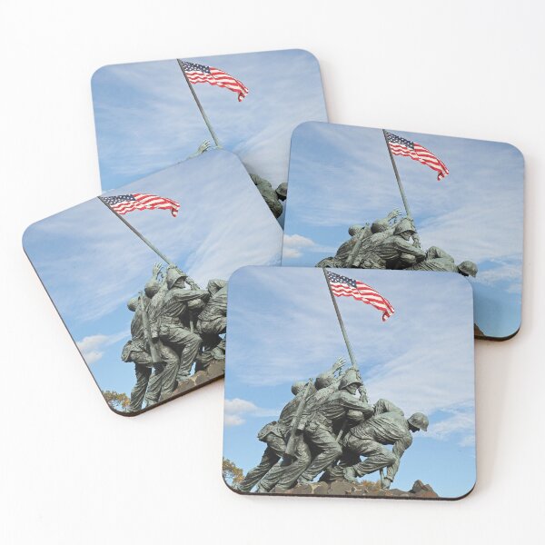 Item preview, US Flag Raising Statue designed and sold by insiyah7253.
