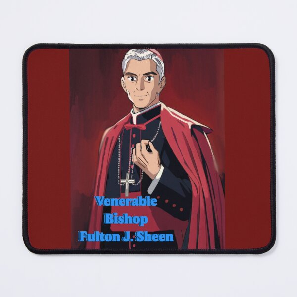 Item preview, Venerable Bishop Fulton J. Sheen designed and sold by HappyRandomArt.