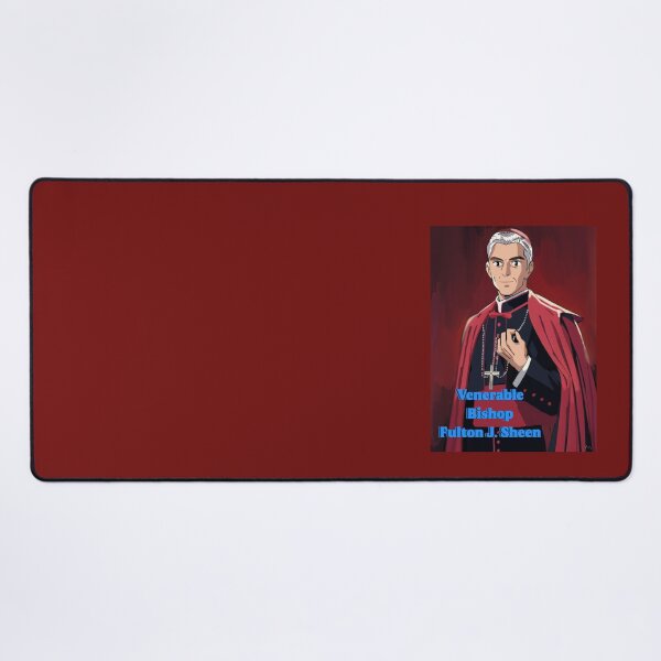 Item preview, Venerable Bishop Fulton J. Sheen designed and sold by HappyRandomArt.
