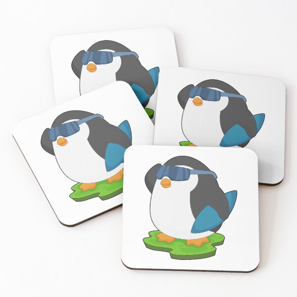 Item preview, Penguin Surfer Surfboard designed and sold by Snabdesign84.