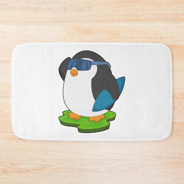 Item preview, Penguin Surfer Surfboard designed and sold by Snabdesign84.