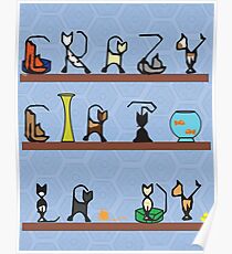 Crazy Cat Lady Poster