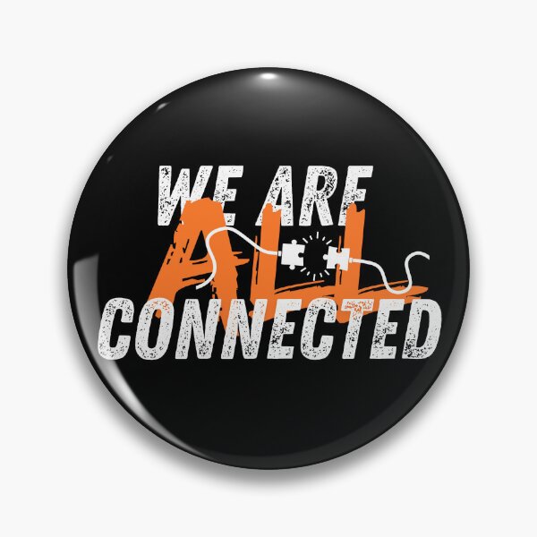Item preview, We are all connected classic t shirt design  designed and sold by NCNGDESIGN.