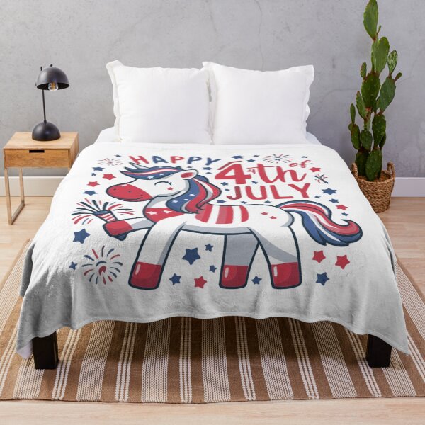 Item preview, happy 4 th of july,unicorn american flag,4 th of july  designed and sold by venavar.