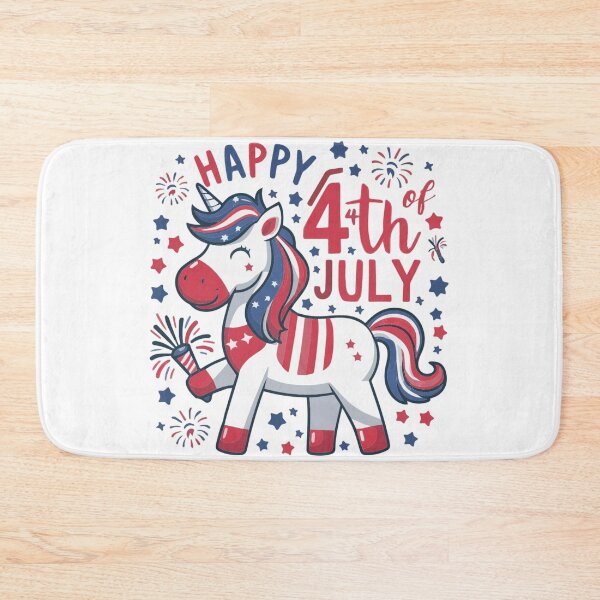 Item preview, happy 4 th of july,unicorn american flag,4 th of july  designed and sold by venavar.