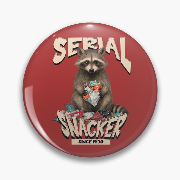 Item preview, Serial Snacker Racoon designed and sold by oddfolio.