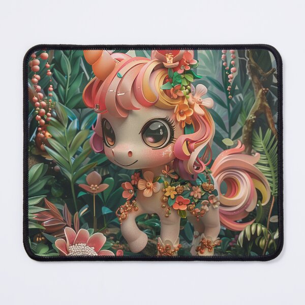 Item preview, Tropical Unicorn in a Lush Forest designed and sold by palmyst.