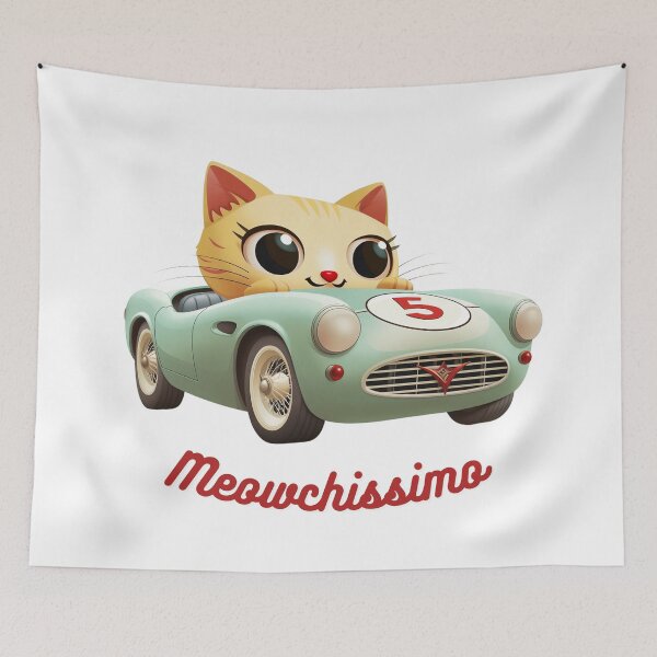 Item preview, Meowchissimo (Cat lovers in Italy) designed and sold by LittleDreamsCo.