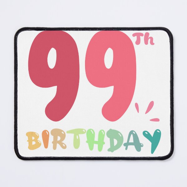 Item preview, Happy 99th Birthday designed and sold by SimpleP.