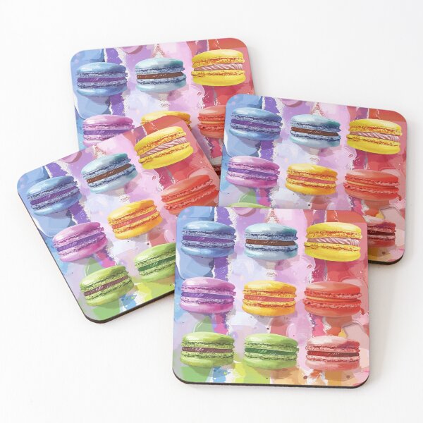 Item preview, Rainbow Macarons Pattern designed and sold by AxeWave.