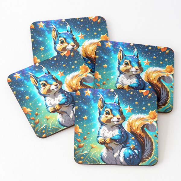 Item preview, Squirrel and Stars, Ai Generated Art  designed and sold by ACC .