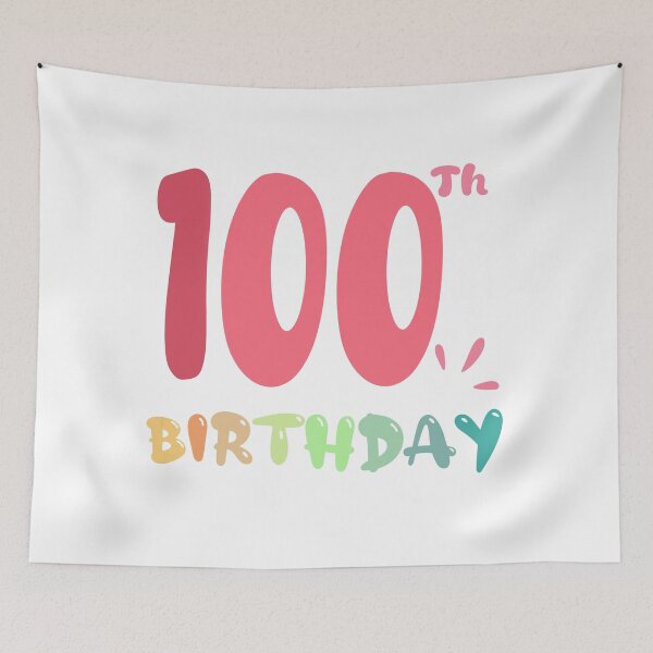 Item preview, Happy 100th Birthday designed and sold by SimpleP.