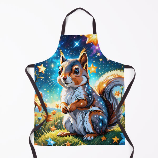 Item preview, Squirrel and Stars, Ai Generated Art designed and sold by ACC .