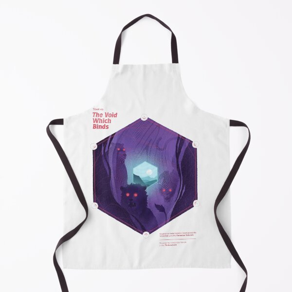 Item preview, The Void Which Binds travel ad designed and sold by Shapes & Fragments.
