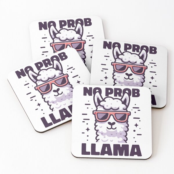 Item preview, No Prob Llama designed and sold by People Tee.