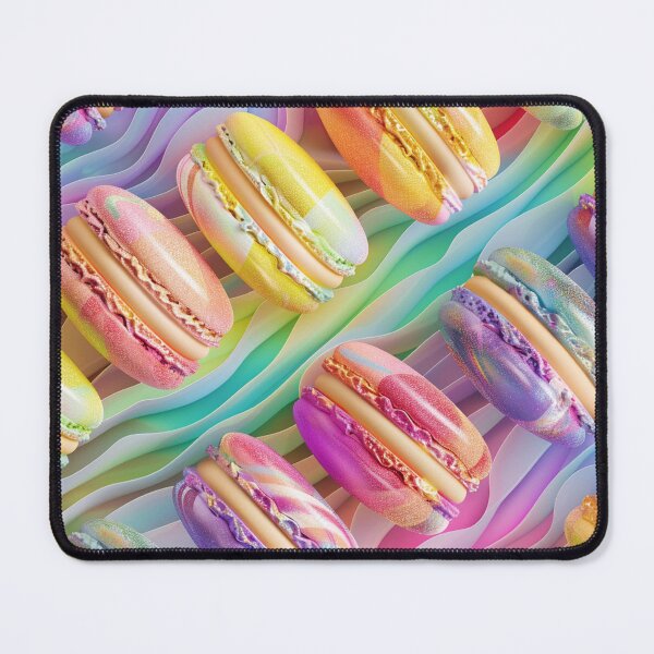 Item preview, Glitter Macarons Pattern designed and sold by AxeWave.