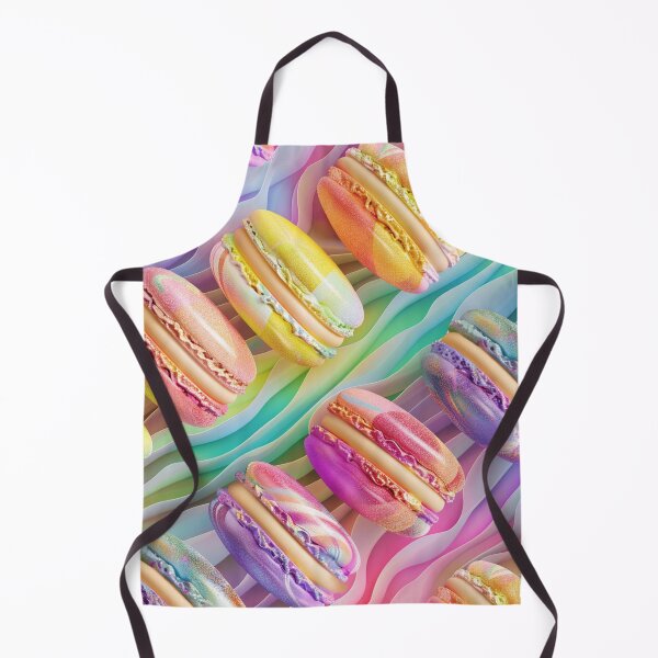 Item preview, Glitter Macarons Pattern designed and sold by AxeWave.