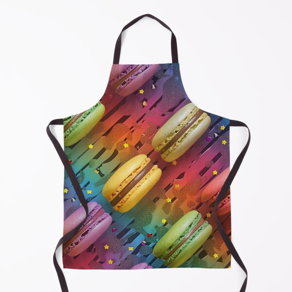 Item preview, Rainbow Macarons Pattern designed and sold by AxeWave.