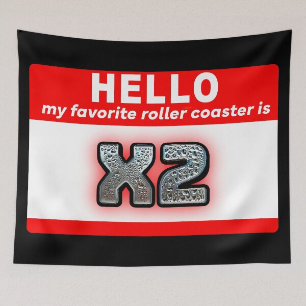 Item preview, Hello My Favorite Roller Coaster Is X2 designed and sold by RollingRC.