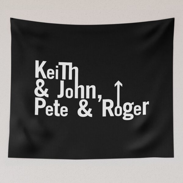Item preview, Keith & John, Pete & Roger - white designed and sold by DFA.