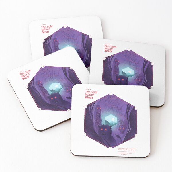Item preview, The Void Which Binds travel ad designed and sold by Shapes & Fragments.