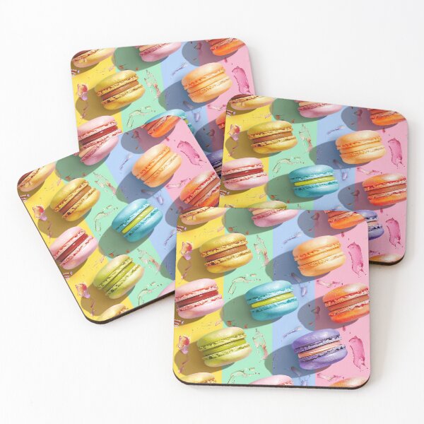 Item preview, Rainbow Macarons Pattern designed and sold by AxeWave.