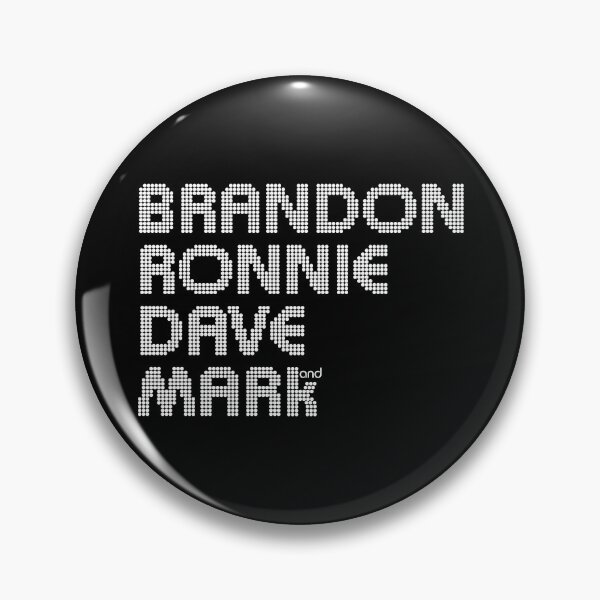 Item preview, Brandon Ronnie Dave and Mark - white designed and sold by DFA.
