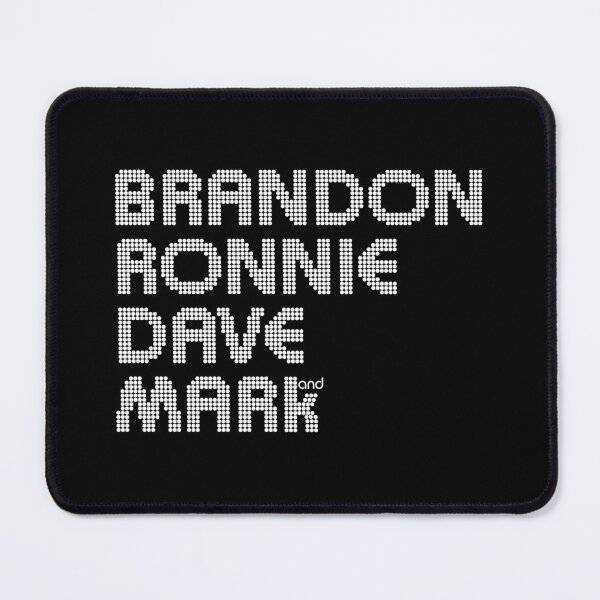 Item preview, Brandon Ronnie Dave and Mark - white designed and sold by DFA.