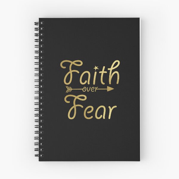 Item preview, faith over fear designed and sold by OnlineSpace.