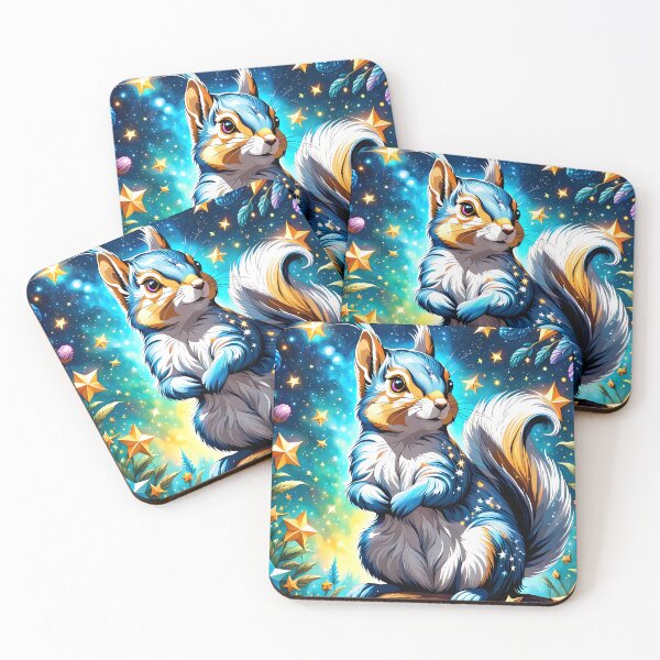 Item preview, Squirrel and Stars, Ai Generated Art  designed and sold by ACC .