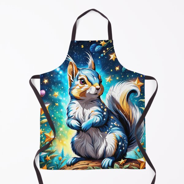 Item preview, Squirrel and Stars, Ai Generated Art designed and sold by ACC .