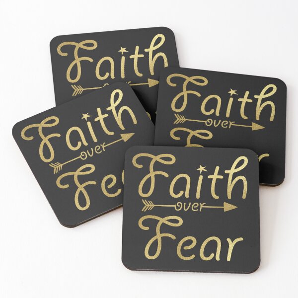 Item preview, faith over fear designed and sold by OnlineSpace.