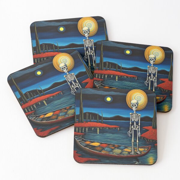 Item preview, Death waits on the shore 4 designed and sold by George Hutton Hunter.