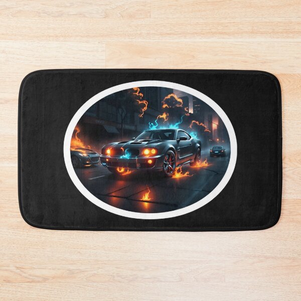 Item preview, Cool Flaming Ghost Rider Muscle Car designed and sold by TheArtOfPat.