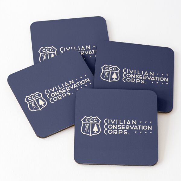Item preview, Civilian Conservation Corps - Shield Wordmark designed and sold by deadmansupplyco.