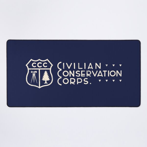 Item preview, Civilian Conservation Corps - Shield Wordmark designed and sold by deadmansupplyco.