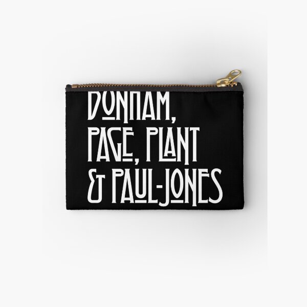 Item preview, Bonham, Page, Plant & Paul-Jones - white designed and sold by DFA.