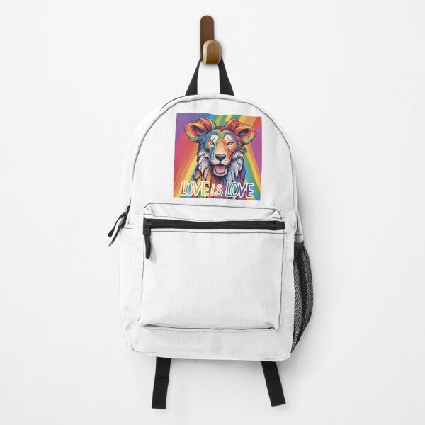 Item preview, Love is Love, Colorful Animal designed and sold by FitEnvy.