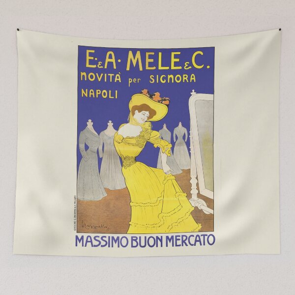 Item preview, 1902 Italian Fashion poster designed and sold by CJVisions.