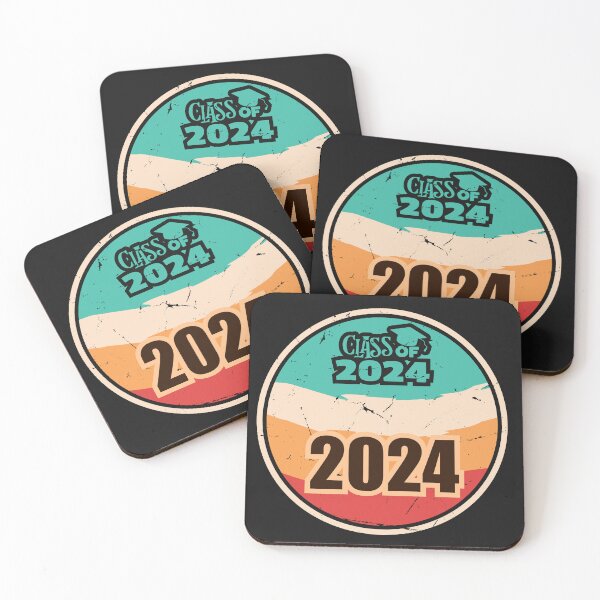 Item preview, Class of 2024 Retro Graduation T-shirt designed and sold by TrendyGraphTees.